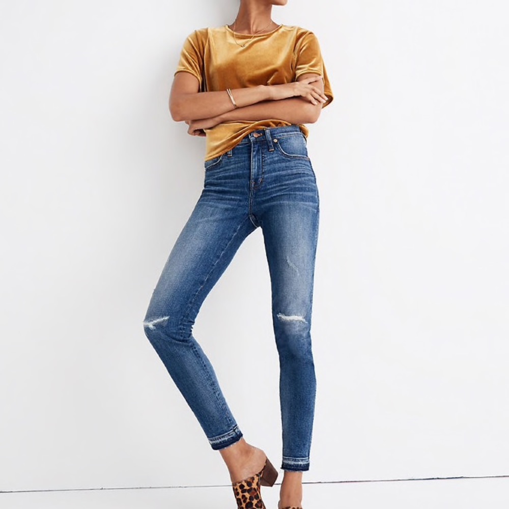 Madewell 9" Mid-Rise Skinny Jeans